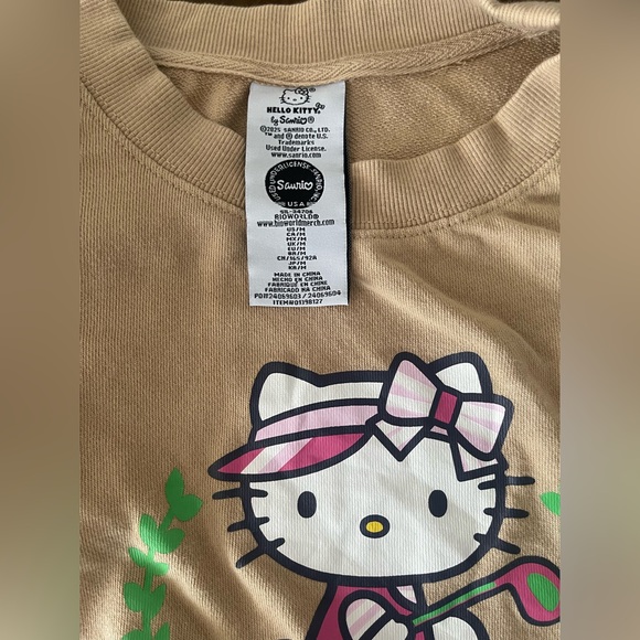 Hello Kitty Golfing PJ Short Set - Picture 4 of 5